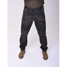  Штани тактичні 4к Combat Multicam/Black