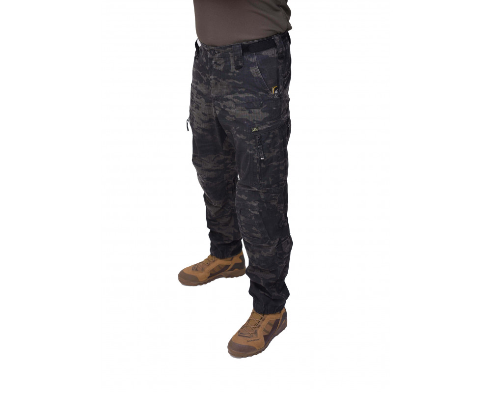  Штани тактичні 4к Combat Multicam/Black