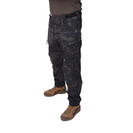  Штани тактичні 4к Combat Multicam/Black
