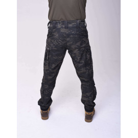  Штани тактичні 4к Combat Multicam/Black