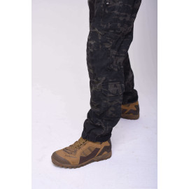  Штани тактичні 4к Combat Multicam/Black