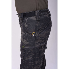  Штани тактичні 4к Combat Multicam/Black