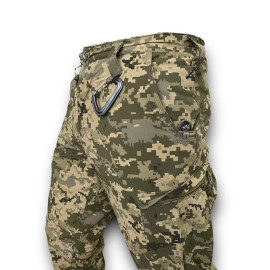  Штани тактичні 3К Combat SOFTSHELL M1 ФЛІС ММ-14