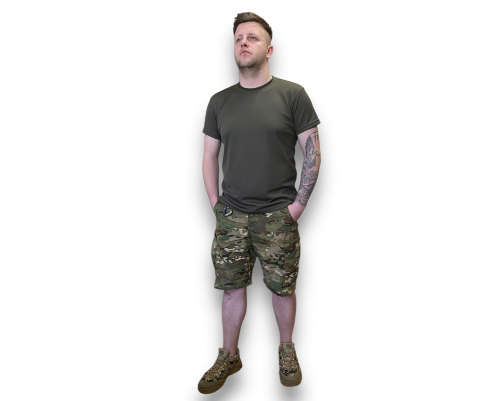 Шорти тактичні 3к multicam