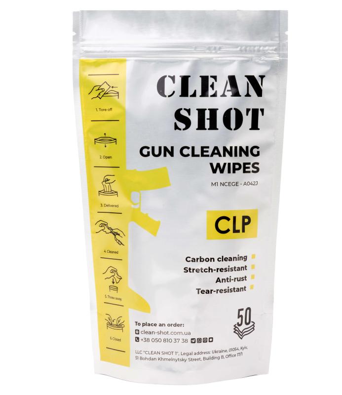 Салфетки с CLP-смазкой (Clean, Lubricate, Protect